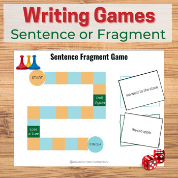 Preview of Sentence or Fragment Game