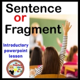 Sentence or Fragment? Instructional Game