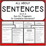 Sentences - Run On, Fragment, or Complete