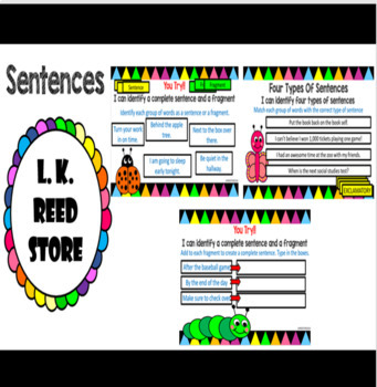 Preview of Sentences (Distance Learning, Collaborative Learning, Centers)