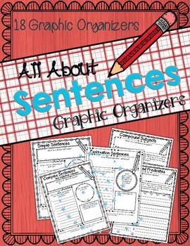 Preview of Sentences Graphic Organizers
