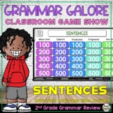 Sentences PowerPoint Game Show for 2nd Grade