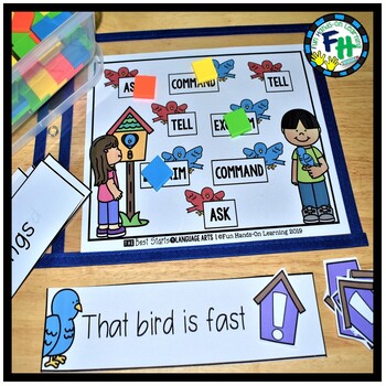 Sentences & Punctuation Activity Bundle by Fun Hands-on Learning