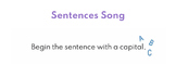Sentences Song & Story Telling Song