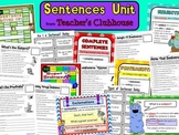 Sentences Unit from Teacher's Clubhouse