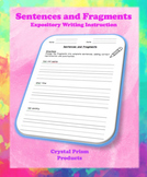 Sentences and Fragments (Hochman Method Aligned Resource f
