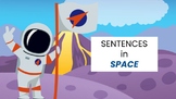 Sentences in SPACE Interactive Google Slides Self Checking