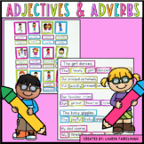 Adjective and Adverb Centres and Worksheets