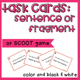 Sentene or Fragment Task Cards