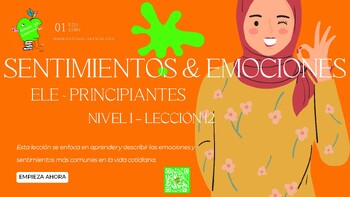 Preview of Sentimientos y Emociones / Clase de Español de Nivel Bàsico / Vocabulario / ELE
