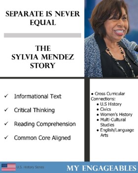 Preview of Separate Is Never Equal--Reading Comprehension and Critical Thinking Activity