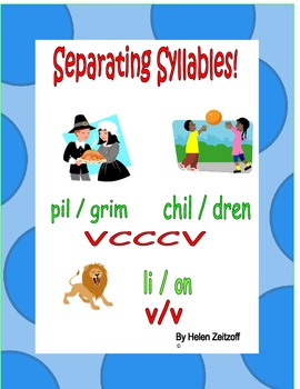 Preview of Syllables! VCCCV   VCCCCV