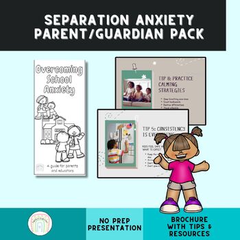 Preview of Separation Anxiety Parent/Guardian Pack