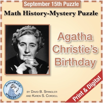 Preview of Sept. 15 Math & Literature: Agatha Christie, Detective Novelist | Mixed Review