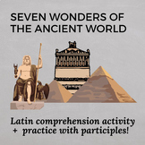 Septem Orbis Miracula: Seven Wonders | Latin Activity (par