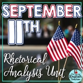 September 11 Close Read and Rhetorical Analysis Unit