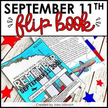 Preview of September 11 Patriot Day Flip Book
