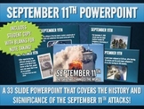 September 11 - PowerPoint with Student Handout! (33 Slides)
