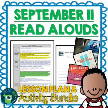 Preview of September 11 Read Aloud Lesson Plan and Google Activities