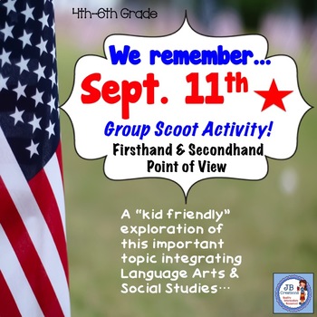 Preview of September 11th (9/11): First & Second Hand Account Perspectives (4th, 5th, 6th)