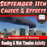September 11th | 911 | Reading & Interactive Timeline Acti