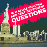 September 11th Close Reading Activity — Informational Text 9/11