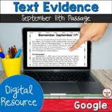 September 11th Finding and Citing Text Evidence | Informat
