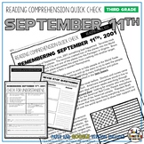 September 11th Reading Comprehension Passage and Questions