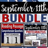 September 11th: Reading Passage and Photo Analysis Activity BUNDLE