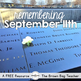 September 11th Remembrance: A Lesson Plan for Upper Elementary