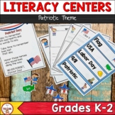 September 11th and Labor Day Center Activities | Kindergar