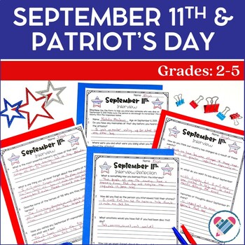 Preview of September 11th and Patriot's Day Activity Pack