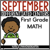 September 1st Grade Math Centers | Differentiated Centers