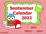 September 2022 Activboard Calendar Activities (updated to 2022)