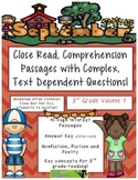 September 3rd - Common Core Close Read w/ Text Dependent C