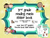 3rd Grade Reading Mania Sticker Book