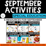 September Activities Bundle | Special Education