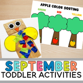 September Toddler Activities
