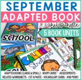 September Adapted Book Units  {Print and digital}