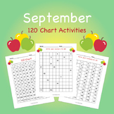 September Apple 120 Chart Activities
