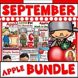 September Apple Themed Bundle (Printables, Centers, Poems,