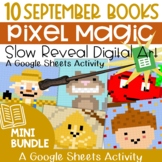 September Books Pixel Art Bundle - Distance Learning