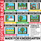 September Boom Cards™ for Kindergarten: Apple Theme Bundle