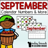 September Calendar Numbers and More