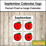 September Calendar Tags