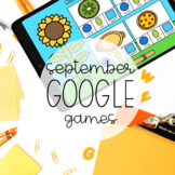 September Centers for Google Classroom (Distance Learning)