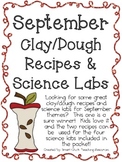 September Clay/Dough Recipes and Science Labs ~ Apple Scented