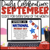 September Daily Celebrations | Daily National Holidays