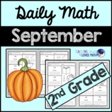 September Daily Math Review 2nd Grade