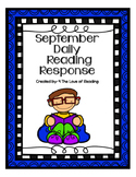 September Daily Reading Response
